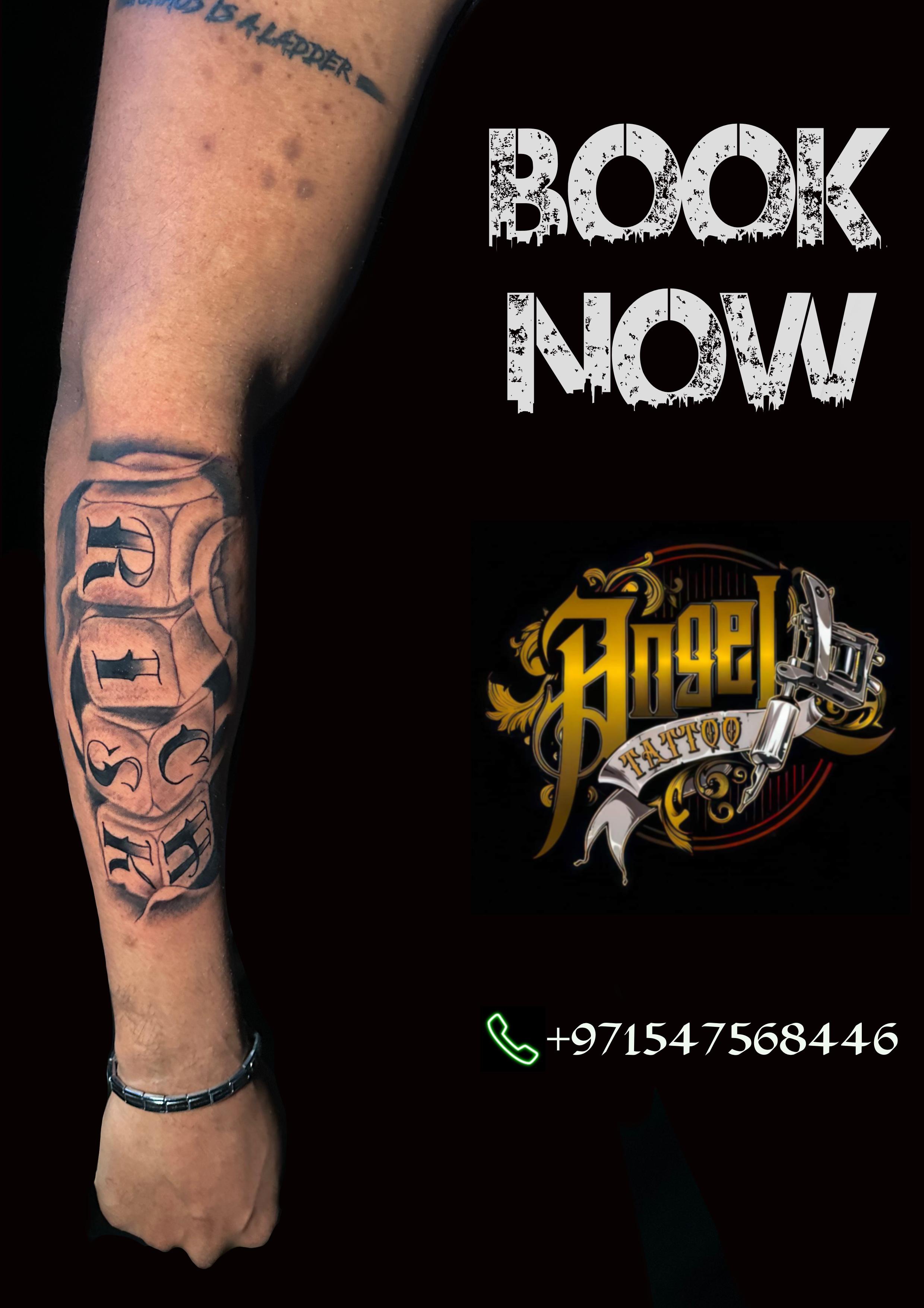 Black and Gray Tatto